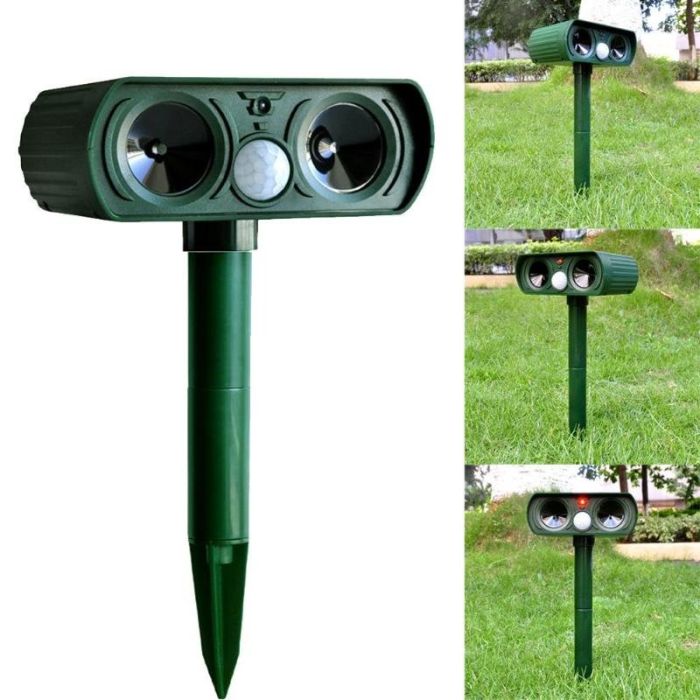 Стаціонарний відлякувач собак, кішок, білок "Garden Protector"